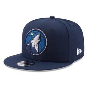 New Era Navy Minnesota Timberwolves Snapback Hat